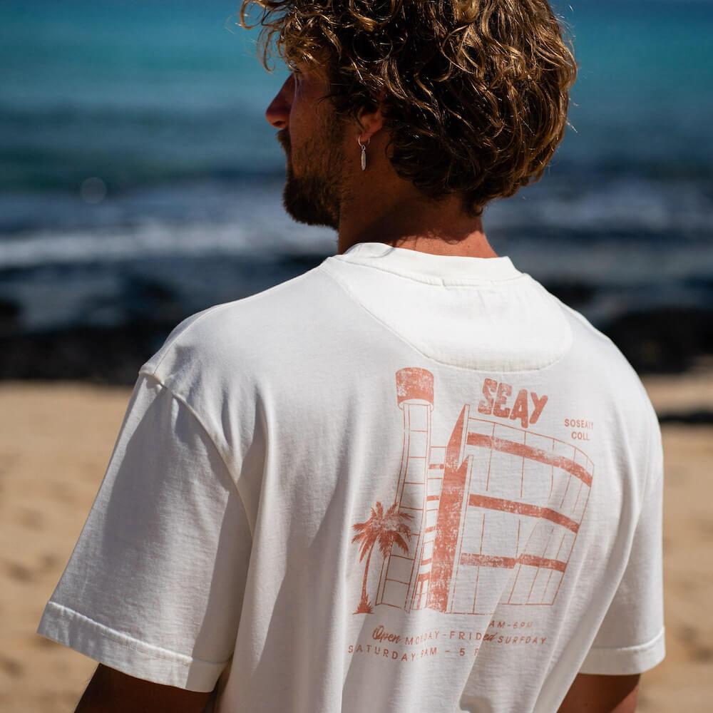 Seay / T-Shirt Bianco Naturale Ikaika 2025
