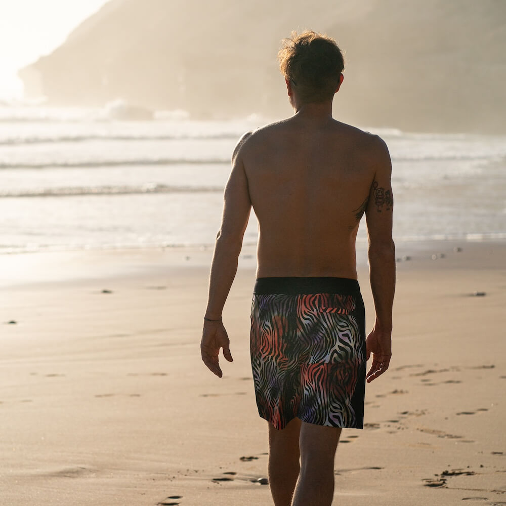 Seay / Boardshort Nero Zebra & Giraffa Shopping Online