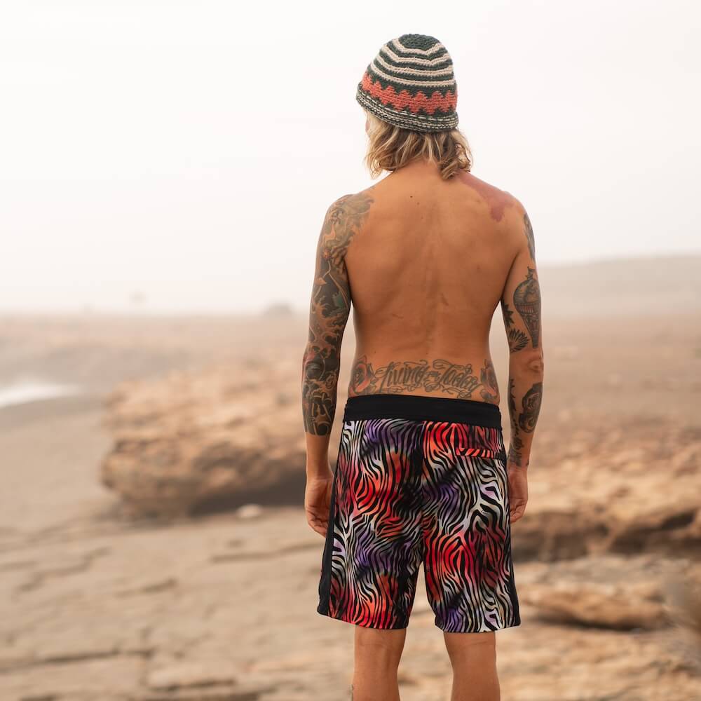 Seay / Boardshort Nero Zebra & Giraffa Shopping Online