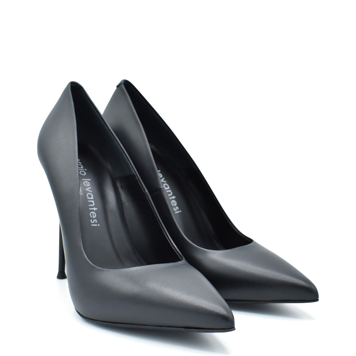 Sergio Levantesi Queen24 Black - Décolleté con tacco a spillo Promozione Limitata