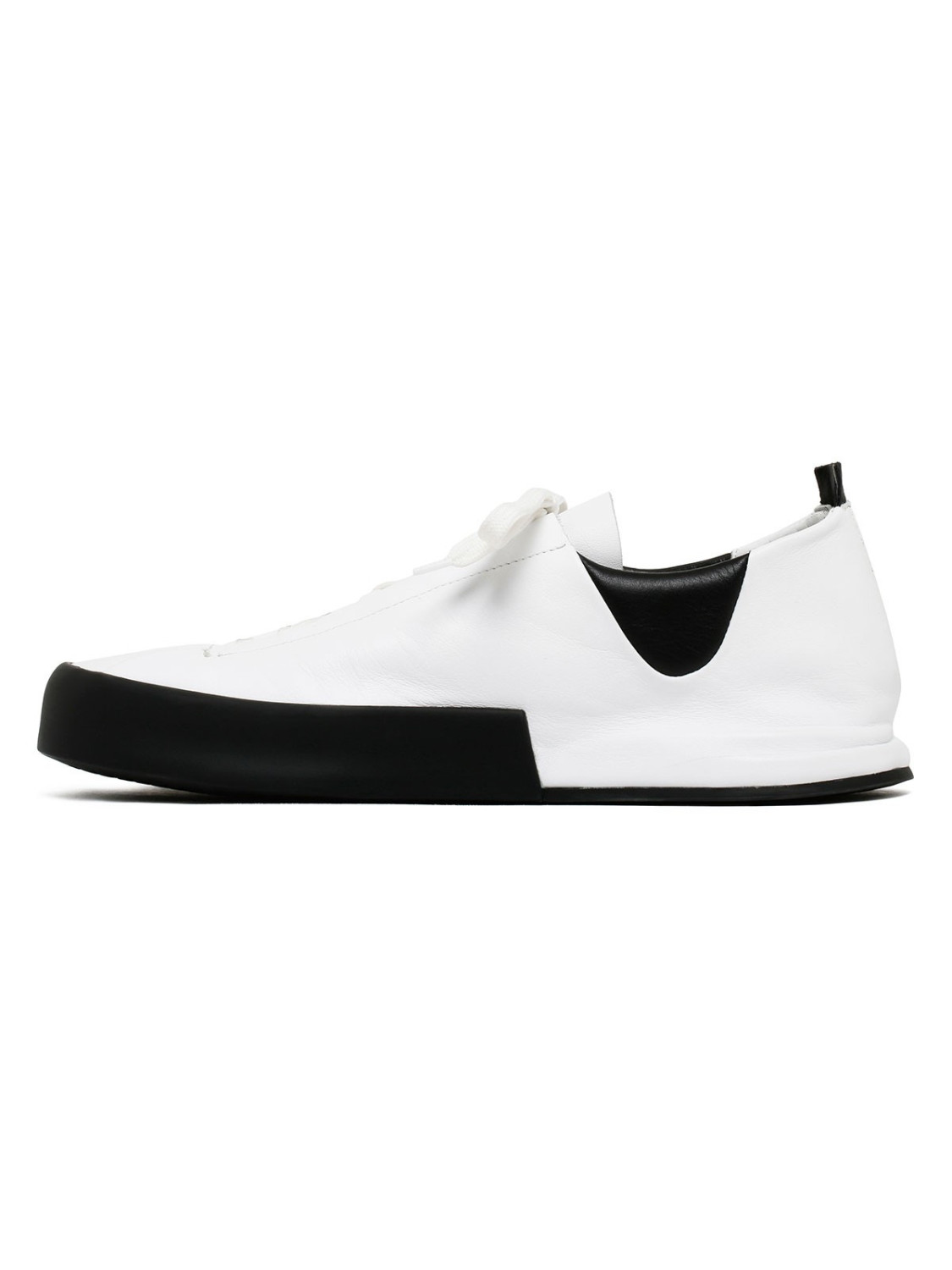 Silvano Sassetti Sneakers Acquarone bianche e nere Sottocosto