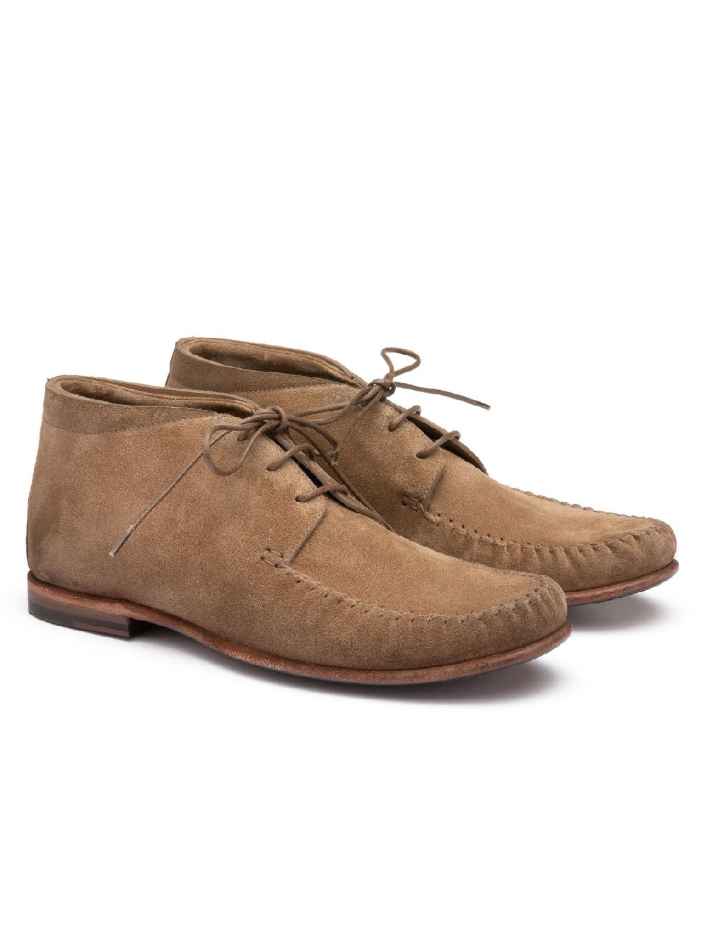 Silvano Sassetti Stivaletti in suede color brandy Saldi