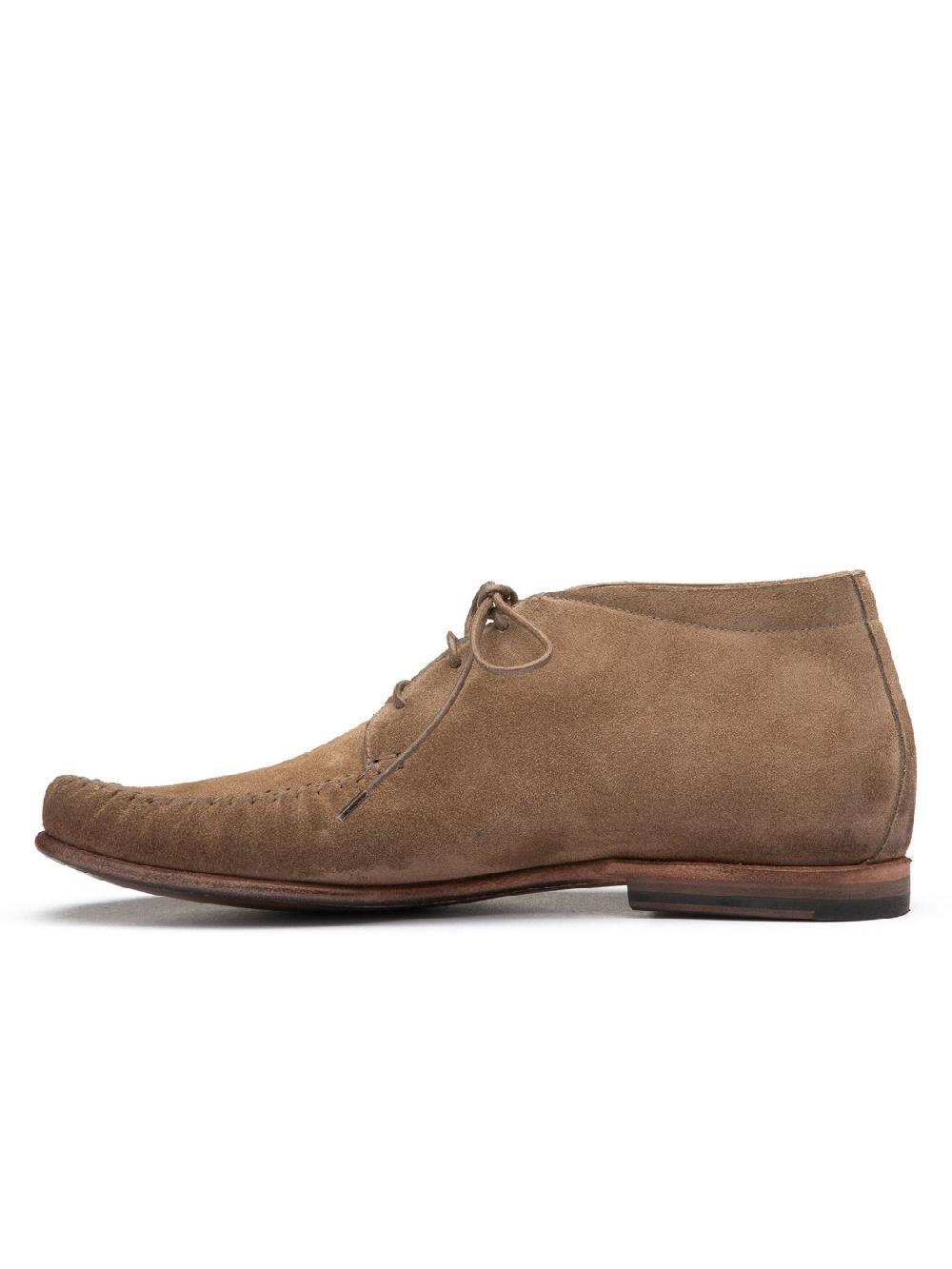 Silvano Sassetti Stivaletti in suede color brandy Saldi