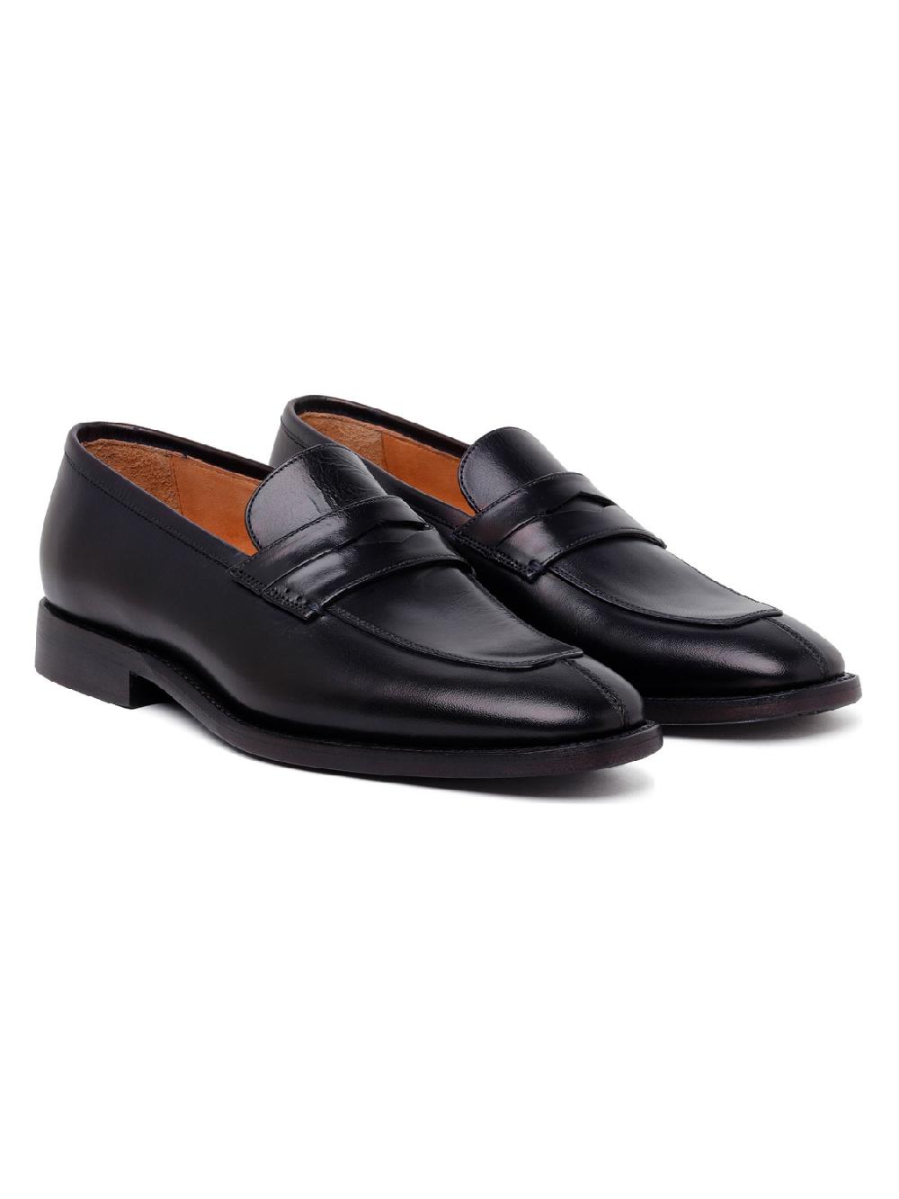 Silvano Sassetti Mocassini Marsiglia in pelle navy 2025