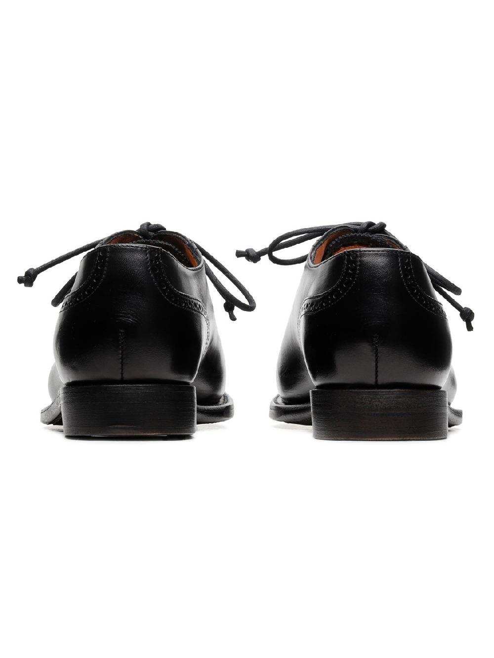 Silvano Sassetti Scarpe stringate Lione in pelle nera In Linea