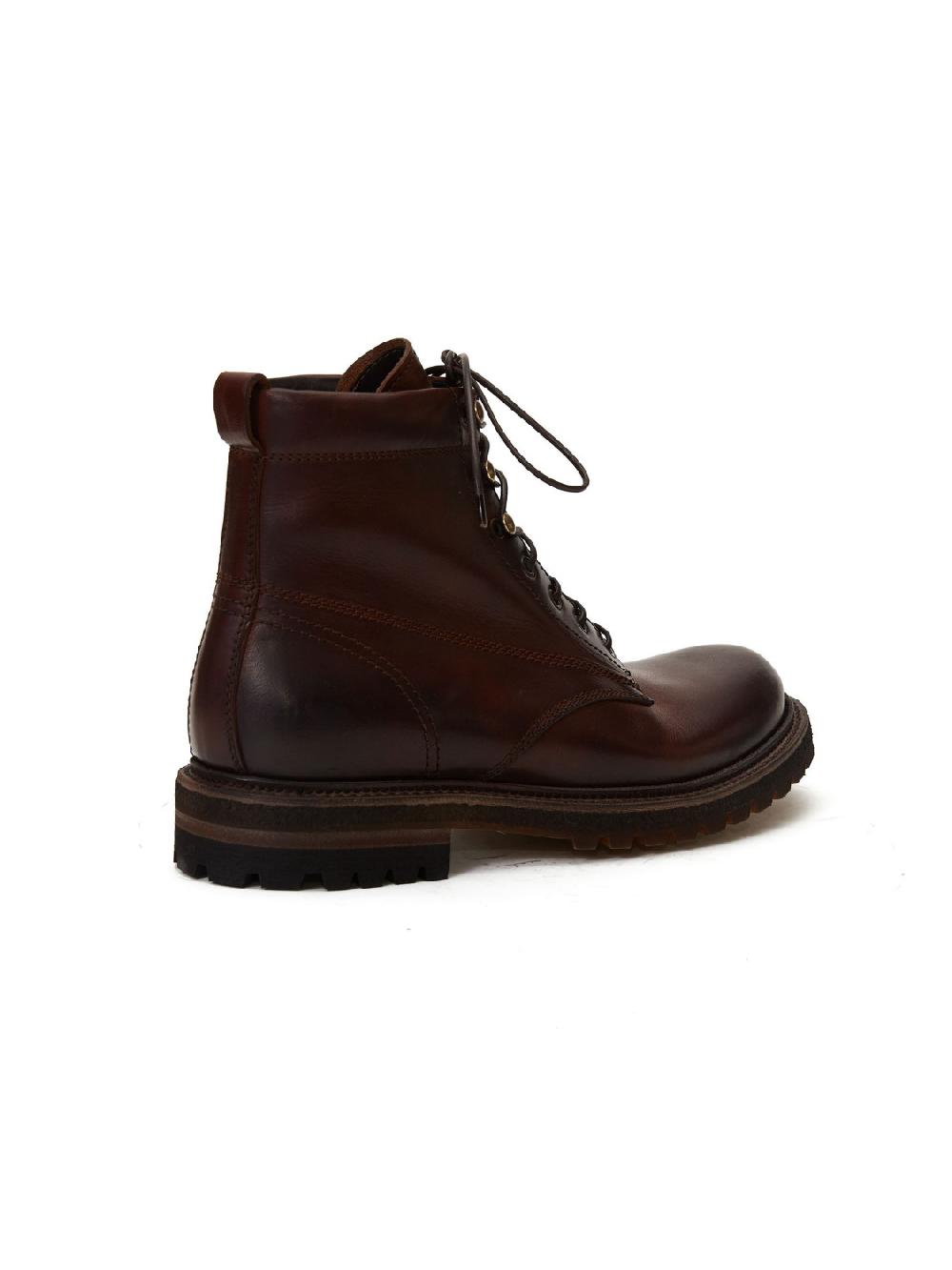 Silvano Sassetti Stivaletti in pelle marrone Shopping Online