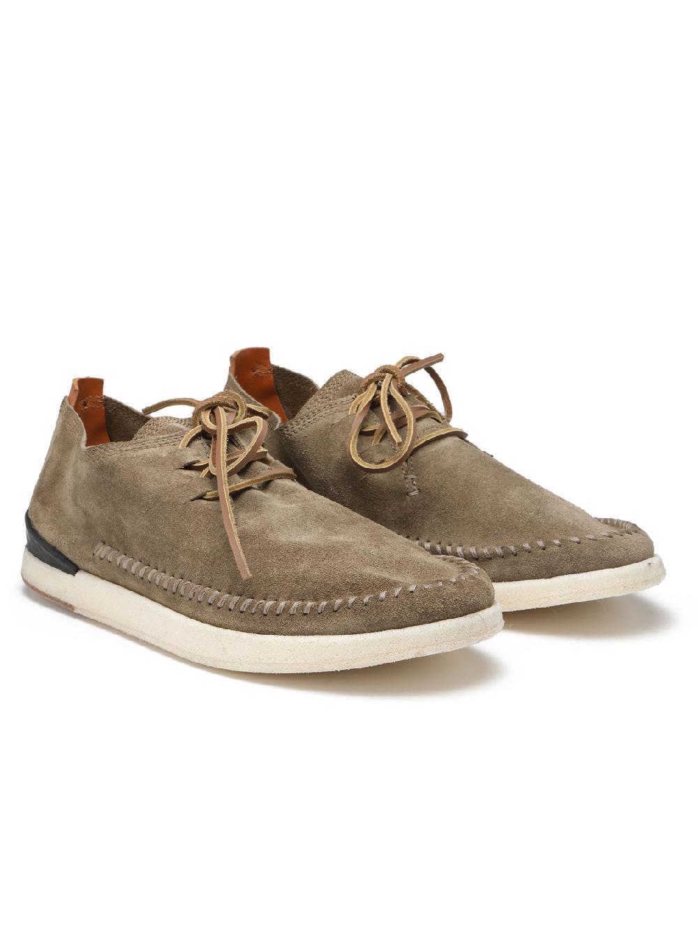 Silvano Sassetti Scarpe in suede color tortora Sottocosto