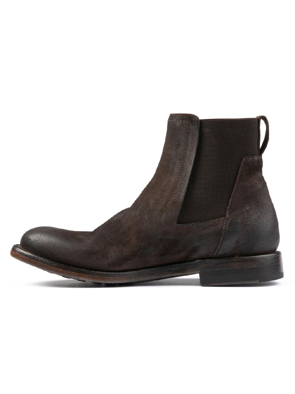Silvano Sassetti Stivaletti in suede marrone Moda