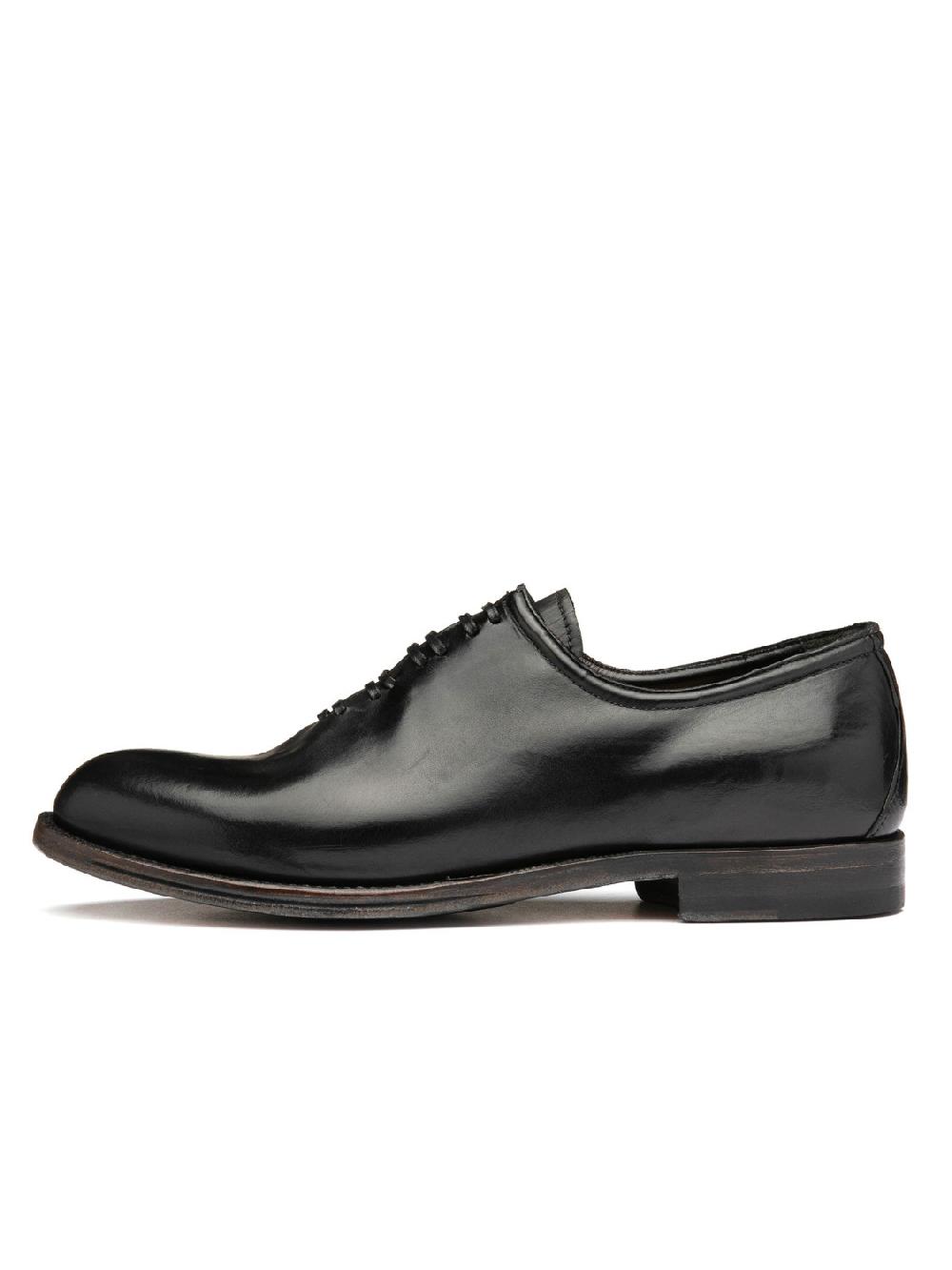 Silvano Sassetti Scarpe Oxford in pelle nera Economico
