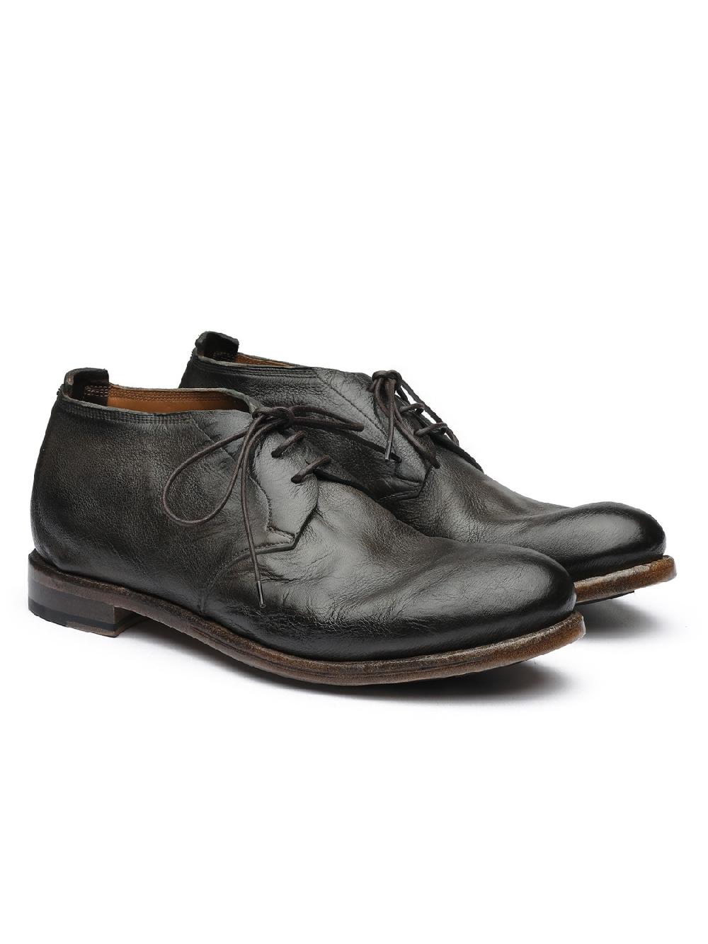 Silvano Sassetti Stivaletti in pelle marrone scuro Outlet