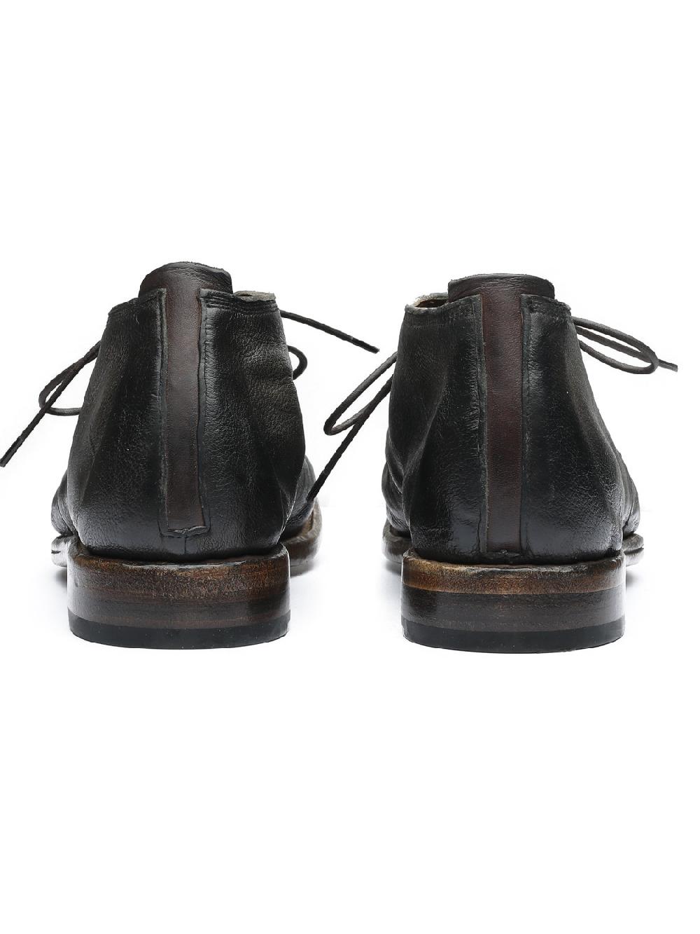 Silvano Sassetti Stivaletti in pelle marrone scuro Outlet