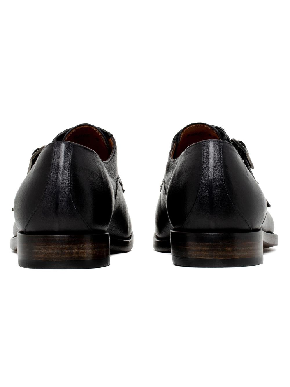 Silvano Sassetti Scarpe monk nere con doppia fibbia I Più Venduti