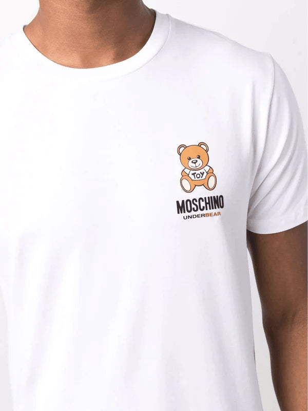 Spatarella T-shirt uomo in cotone bianco Acquista Ora