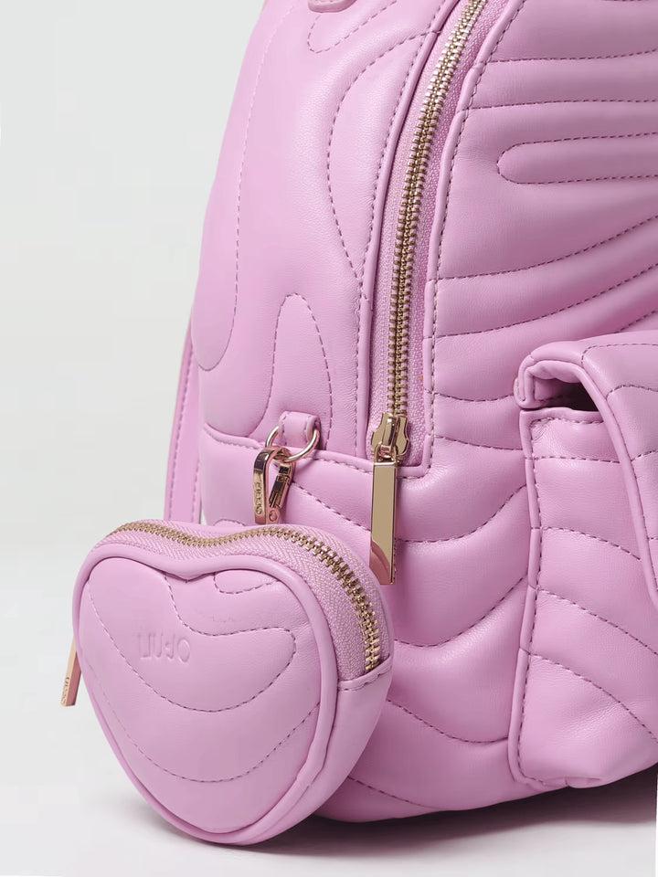 Spatarella Zaini donna in ecopelle rosa Fino Al -60%