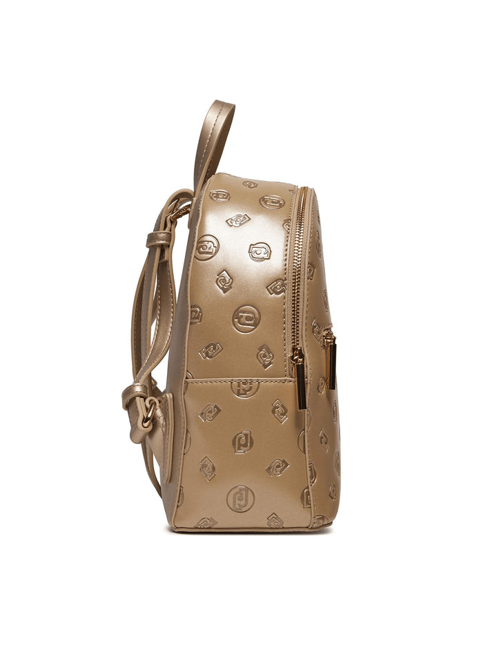 Spatarella Zaini donna in ecopelle oro Prezzo Ridotto