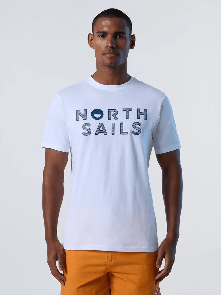 Spatarella T-shirt uomo in cotone bianco 692973-0101 Soddisfazione Garantita