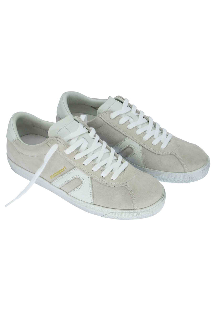 Spatarella Sneakers uomo in camoscio off white Offerta Anniversario