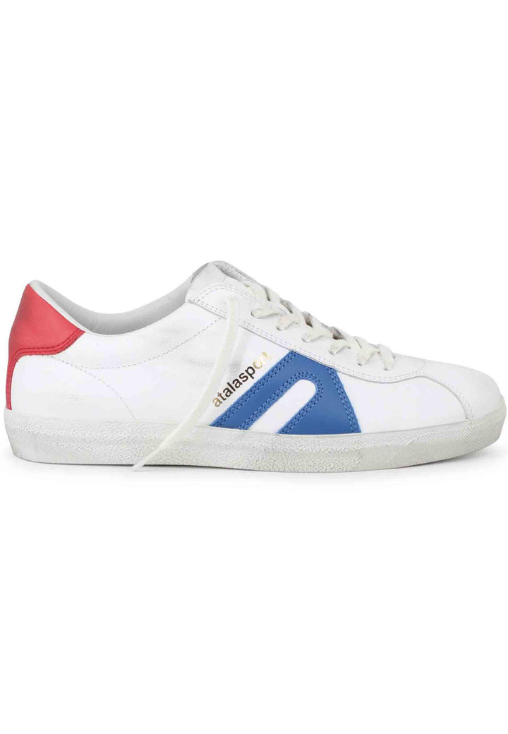 Spatarella Sneakers uomo in pelle bianca Vendita Calda