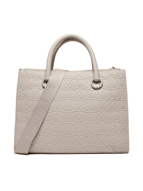 Spatarella Borse donna a mano in similpelle beige Pezzi Unici