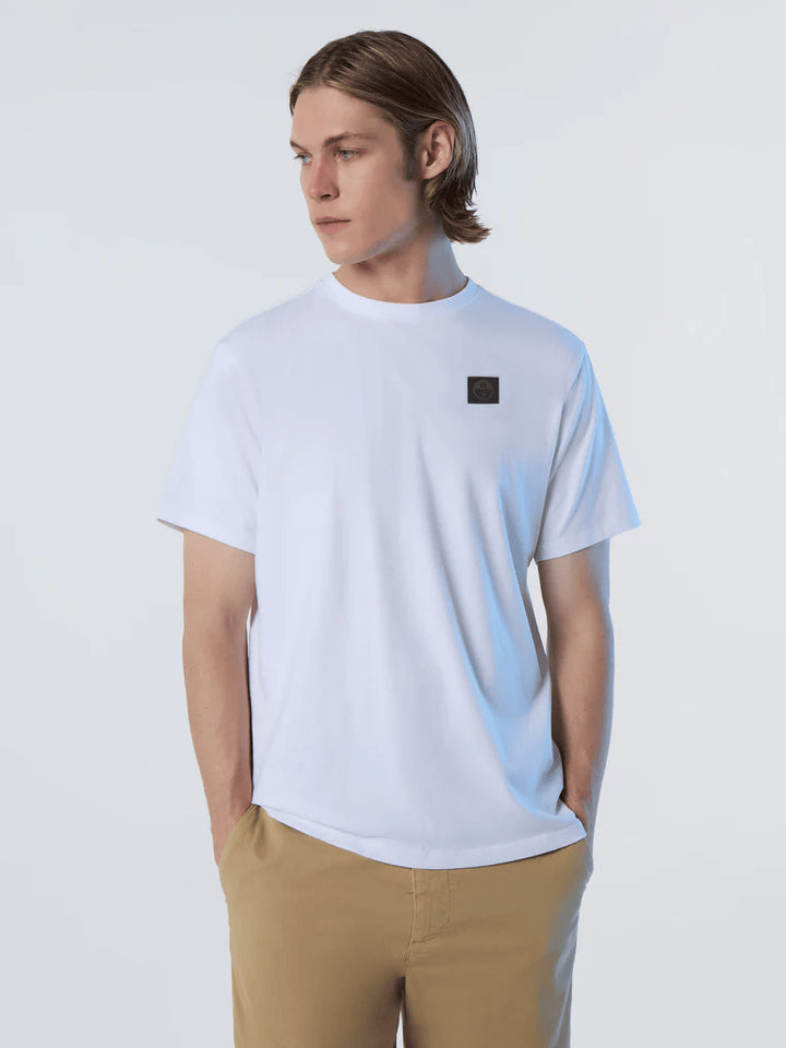 Spatarella T-shirt uomo in cotone bianco 692981-0101 Convenienza