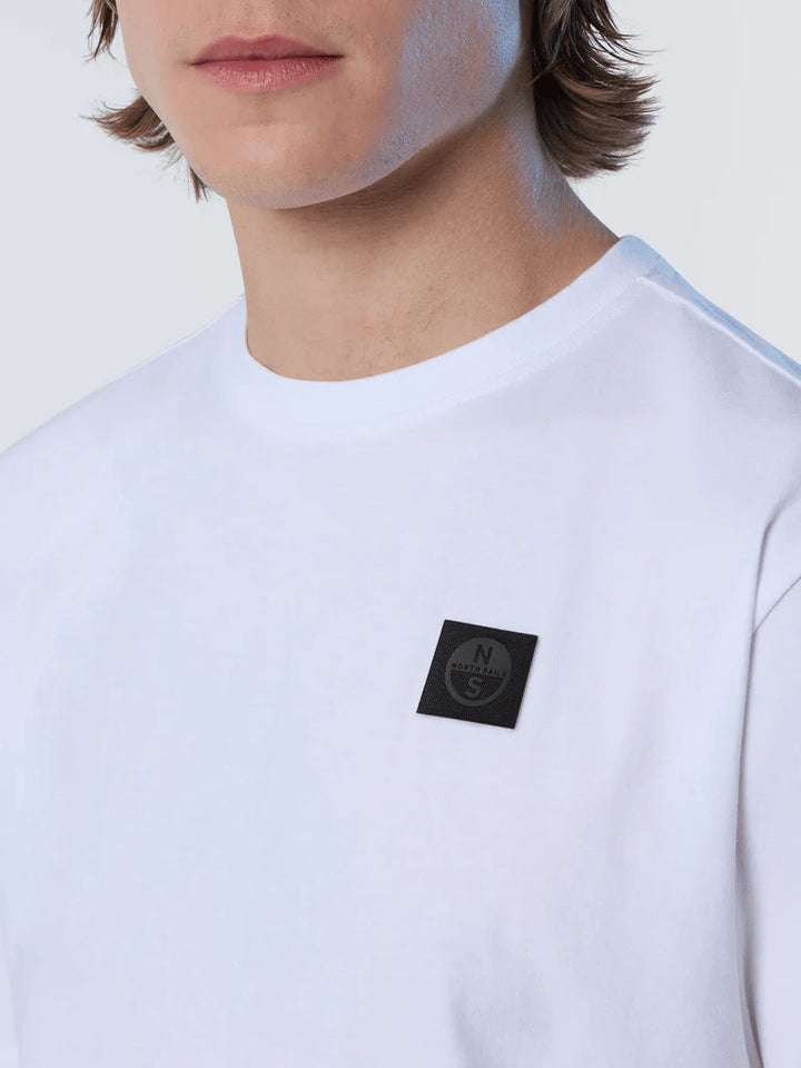Spatarella T-shirt uomo in cotone bianco 692981-0101 Convenienza