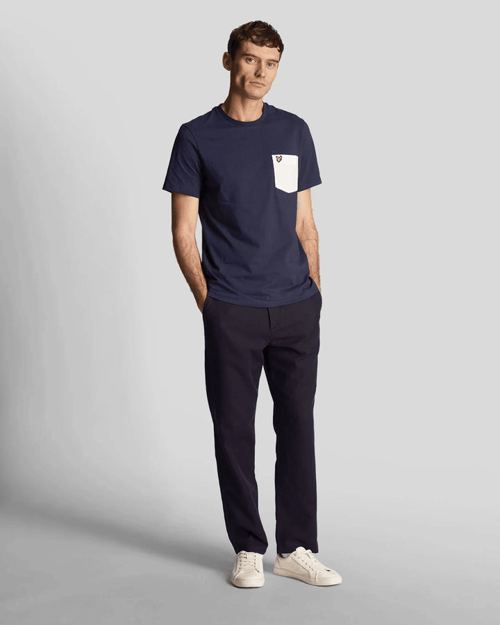 Spatarella T-shirt uomo in cotone blu Solo un giorno rimasto