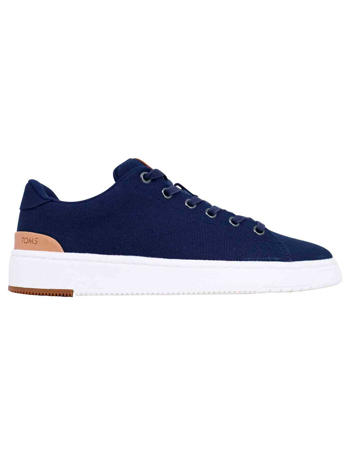 Spatarella Sneakers uomo in tessuto blu Convenienza