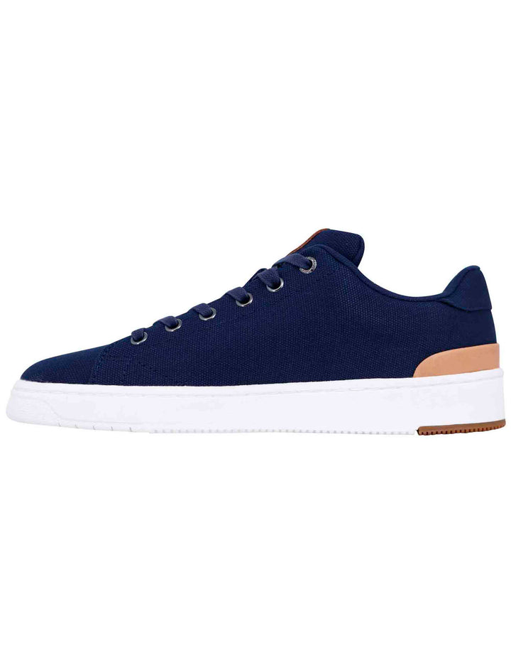 Spatarella Sneakers uomo in tessuto blu Convenienza
