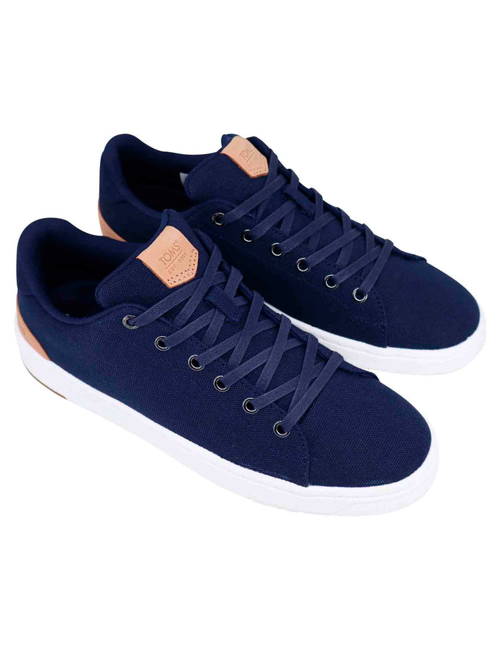 Spatarella Sneakers uomo in tessuto blu Convenienza