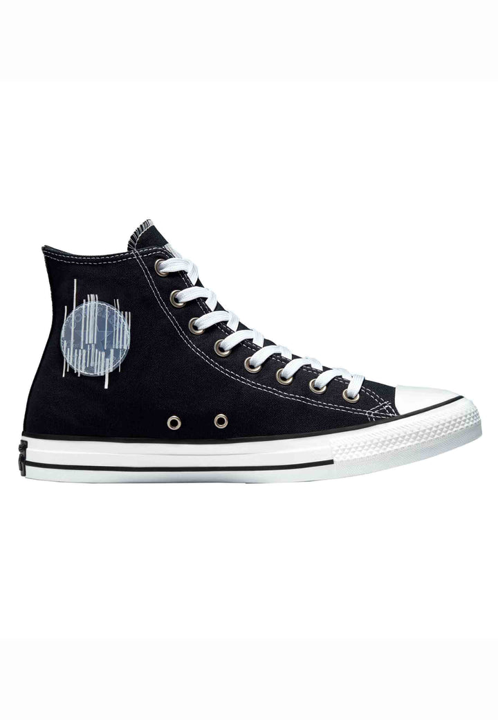Spatarella Sneakers da donna Chuck Taylor Translucent Barcode in tela nera Pezzi Unici