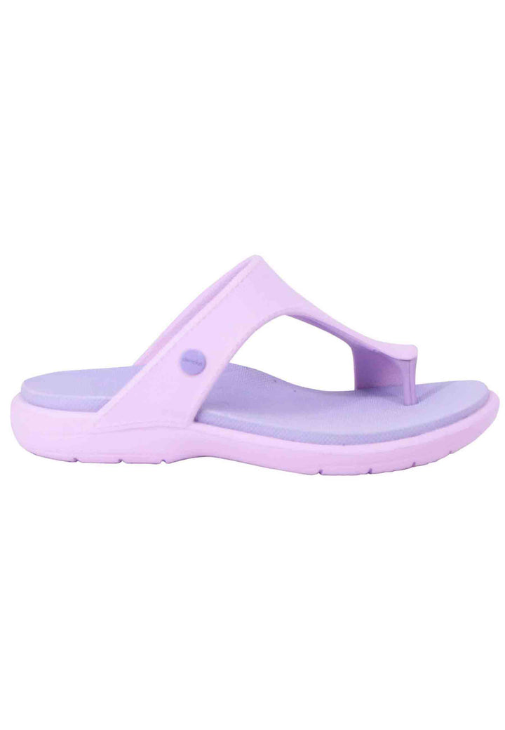 Spatarella Sandali infradito donna in gomma lilla Presa