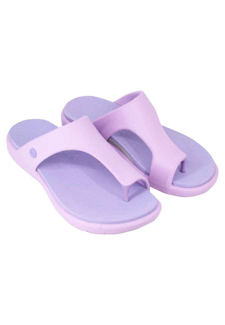 Spatarella Sandali infradito donna in gomma lilla Presa