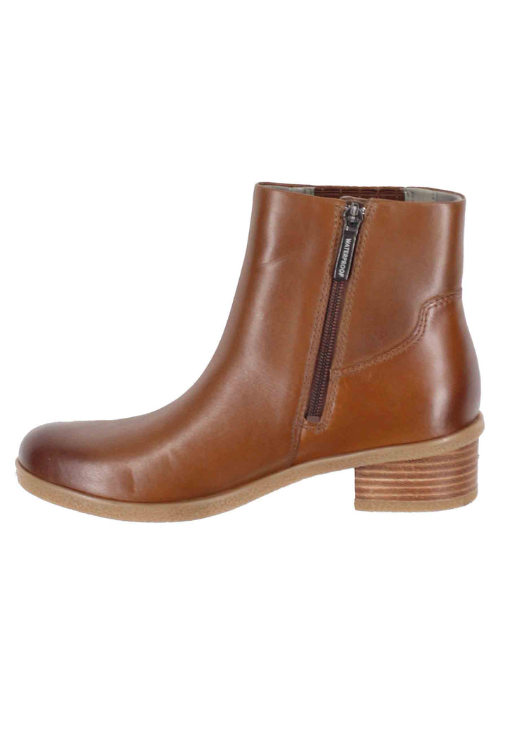 Spatarella Stivaletti donna whaterproff in pelle cuoio con suola in gomma Offerta