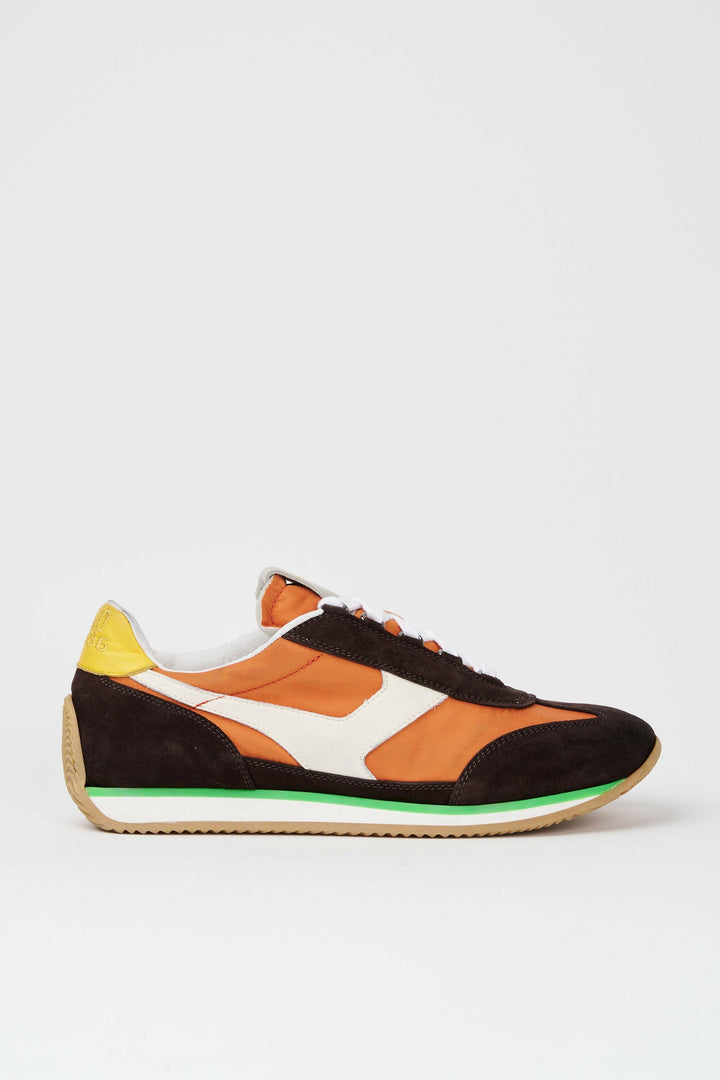 Spatarella Sneakers uomo Trainer '74 in camoscio testa di moro e tessuto 005 Hotsell