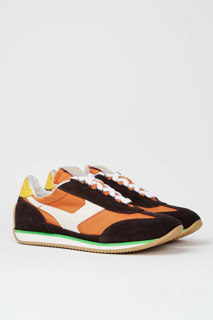 Spatarella Sneakers uomo Trainer '74 in camoscio testa di moro e tessuto 005 Hotsell