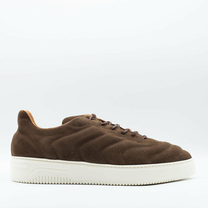 Spatarella Sneakers da uomo Bomber in camoscio marrone Offerta Pasqua