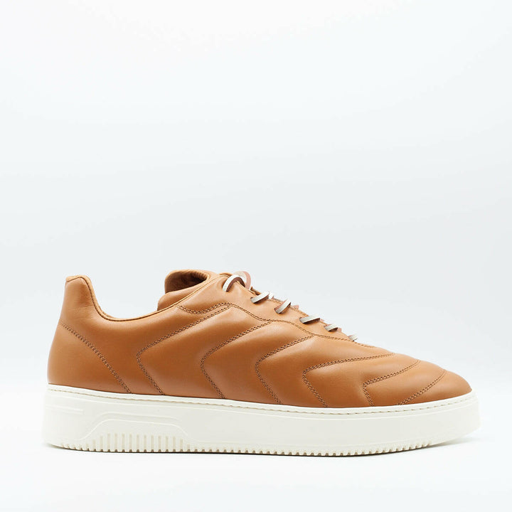 Spatarella Sneakers da uomo Bomber in pelle camel I Più Venduti