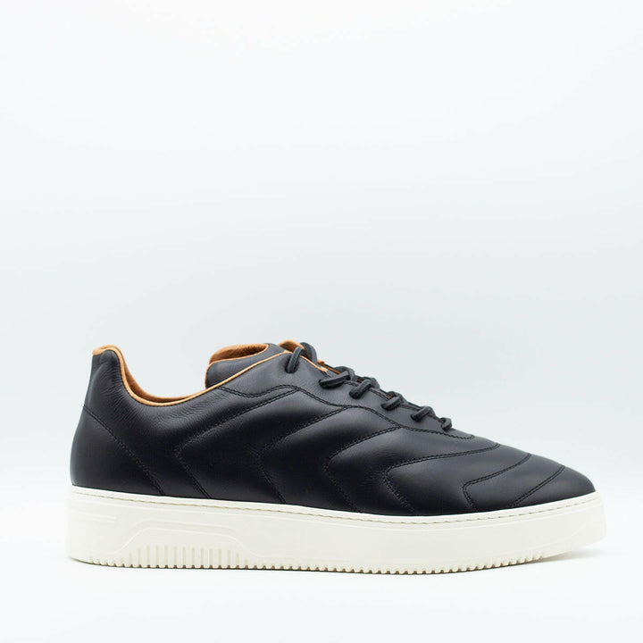 Spatarella Sneakers da uomo Bomber in pelle nera Offerta San Valentino