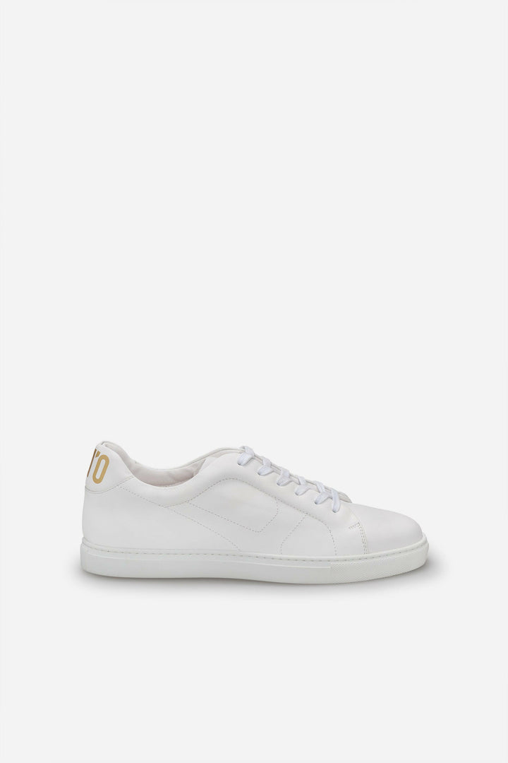 Spatarella Sneakers uomo N.100 in pelle bianca In Saldo