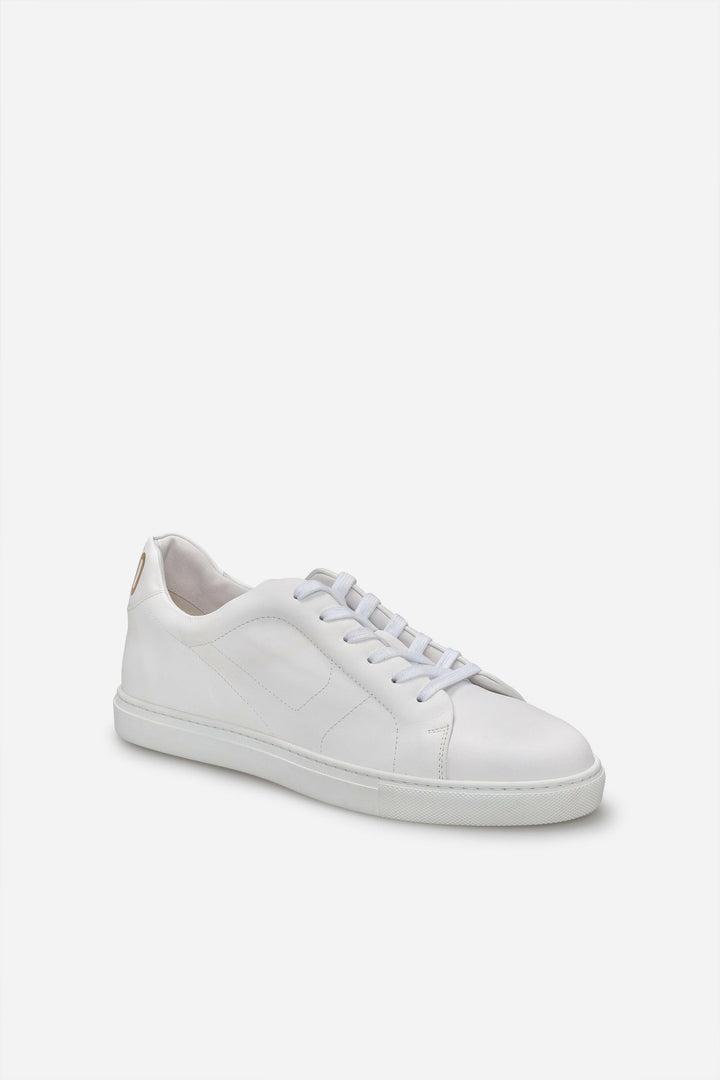Spatarella Sneakers uomo N.100 in pelle bianca In Saldo