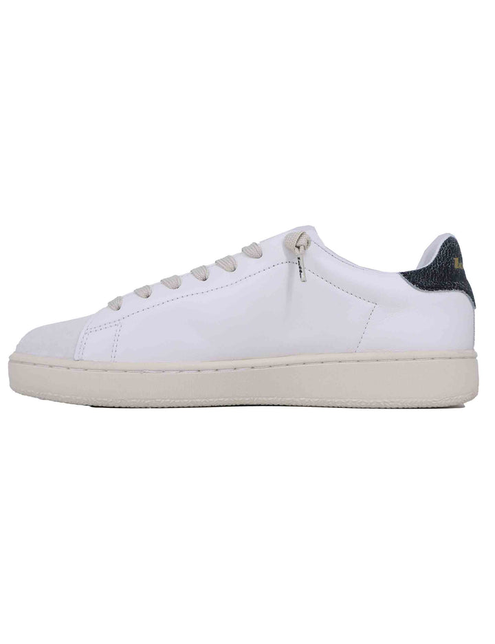 Spatarella Snekaers uomo in pelle bianca autograph Promozione