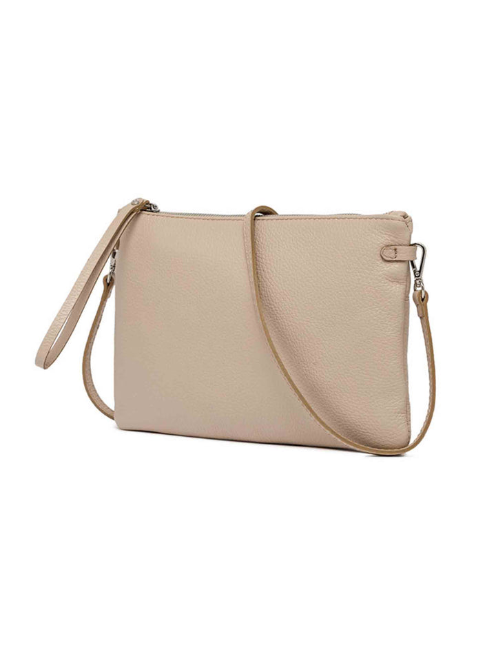 Spatarella Borse donna pochette Hermy in pelle phard con manico a bracciale e tracolla in pelle Pezzi Unici