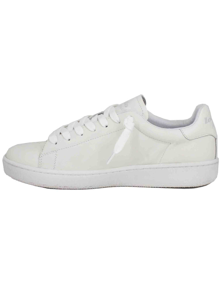 Spatarella Snekaers uomo in pelle bianca autograph Sottocosto