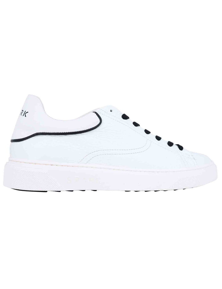 Spatarella Sneakers uomo in pelle bianca Online
