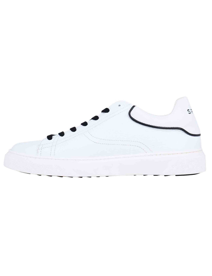 Spatarella Sneakers uomo in pelle bianca Online