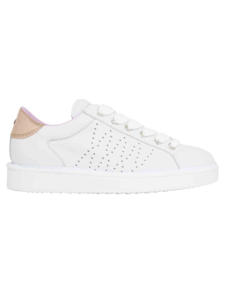 Spatarella Sneakers donna in pelle bianca Convenienza