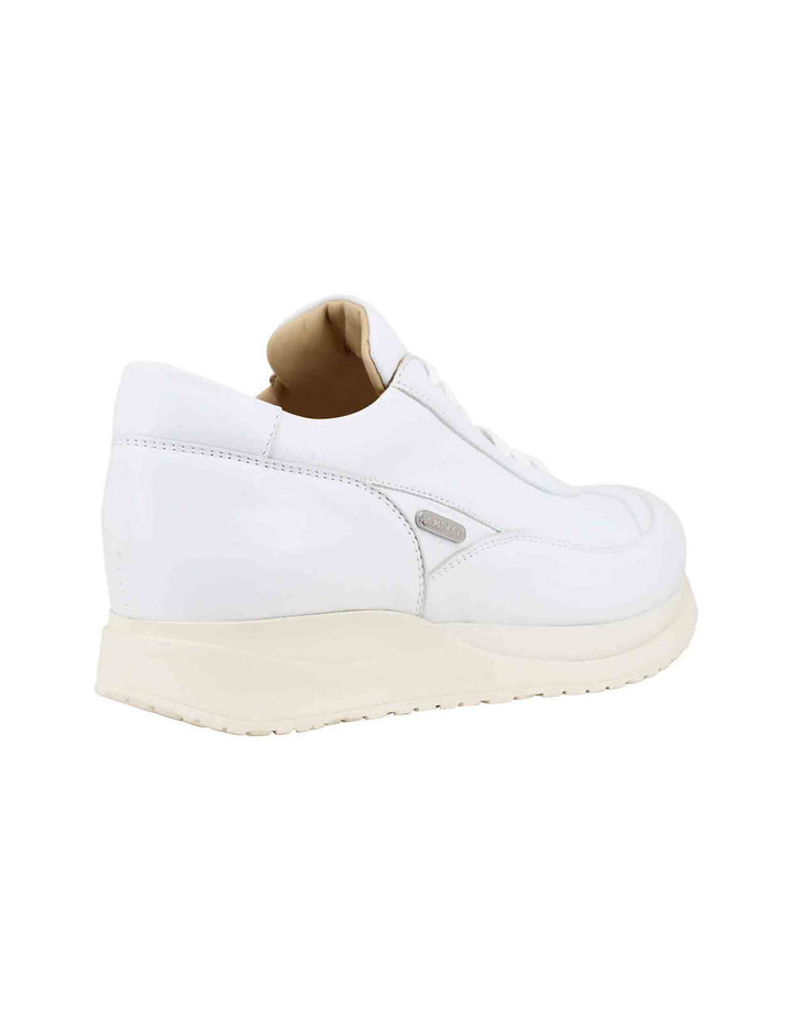 Spatarella Sneakers uomo in pelle bianca Vendita Economica