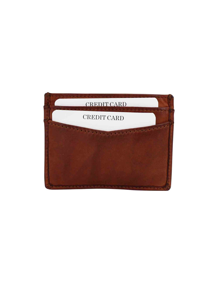 Spatarella Portacarte uomo in pelle vintage cuoio I Più Venduti