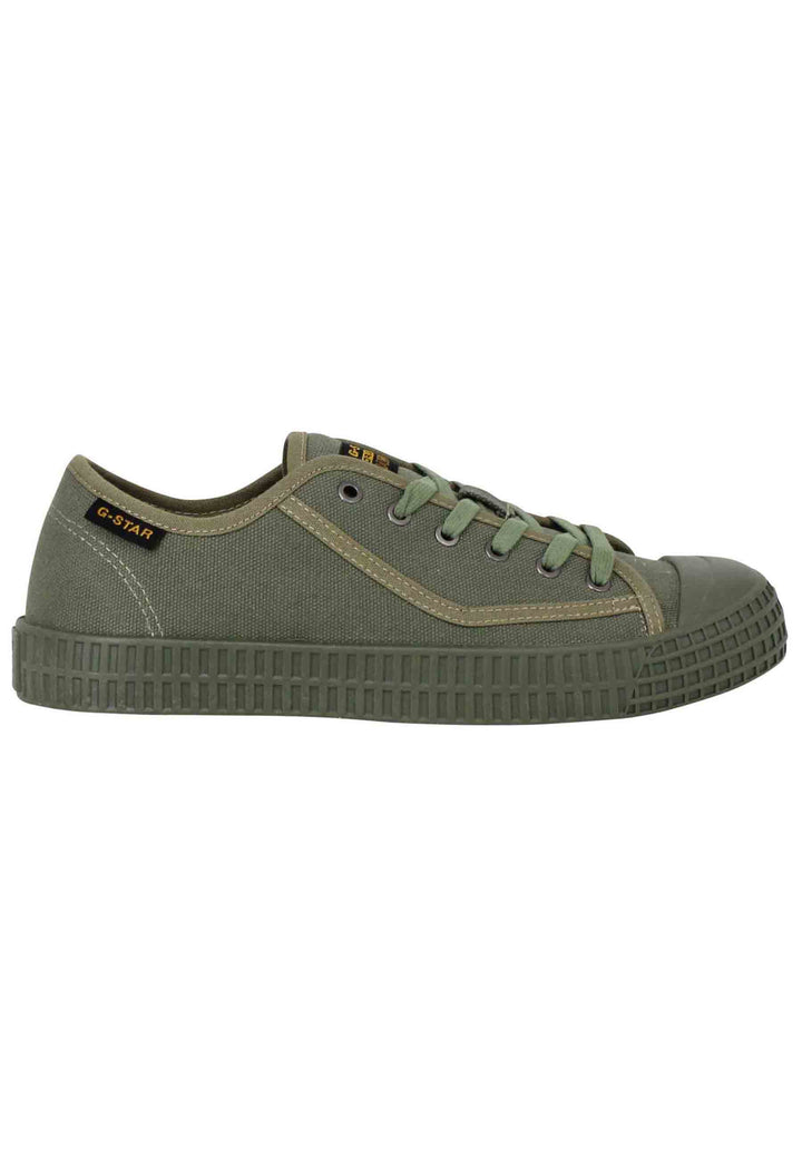 Spatarella Sneakers uomo Rovulc II in canvas verde Italia