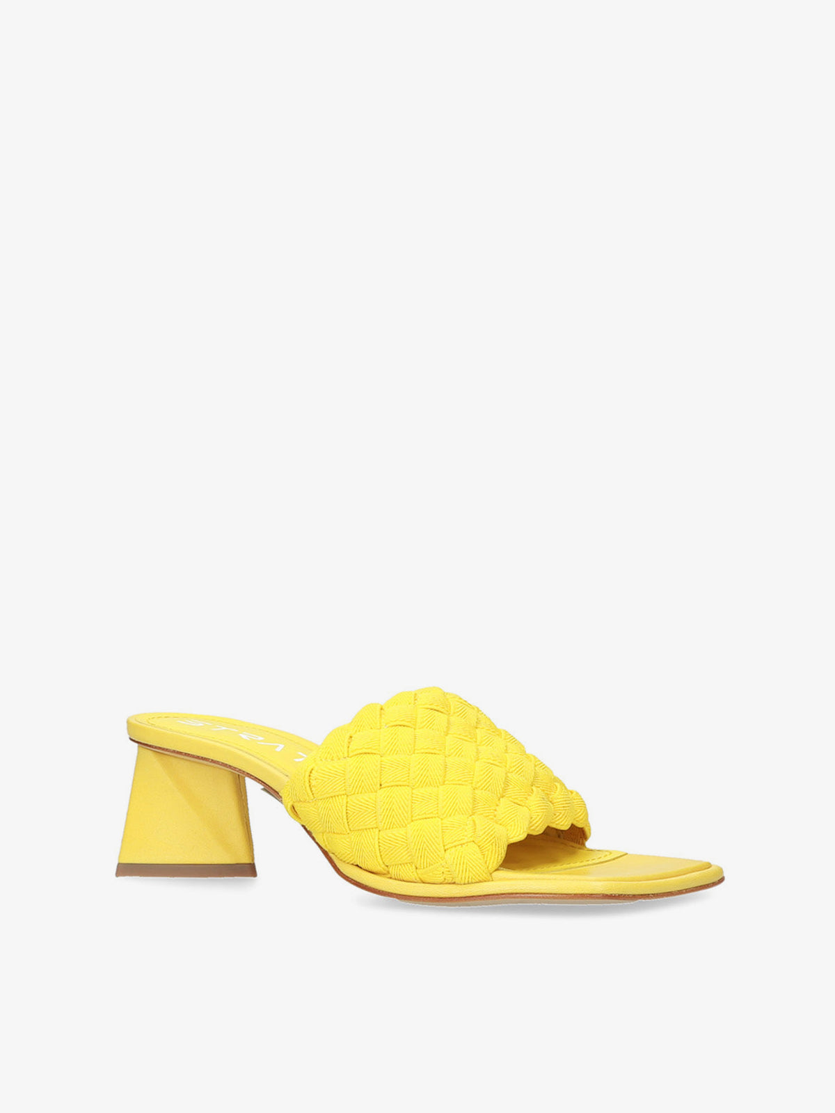 Strategia Sandalo Mules Giallo Consegna Veloce